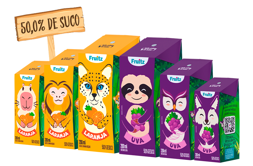Sucos Fruitz Kids
