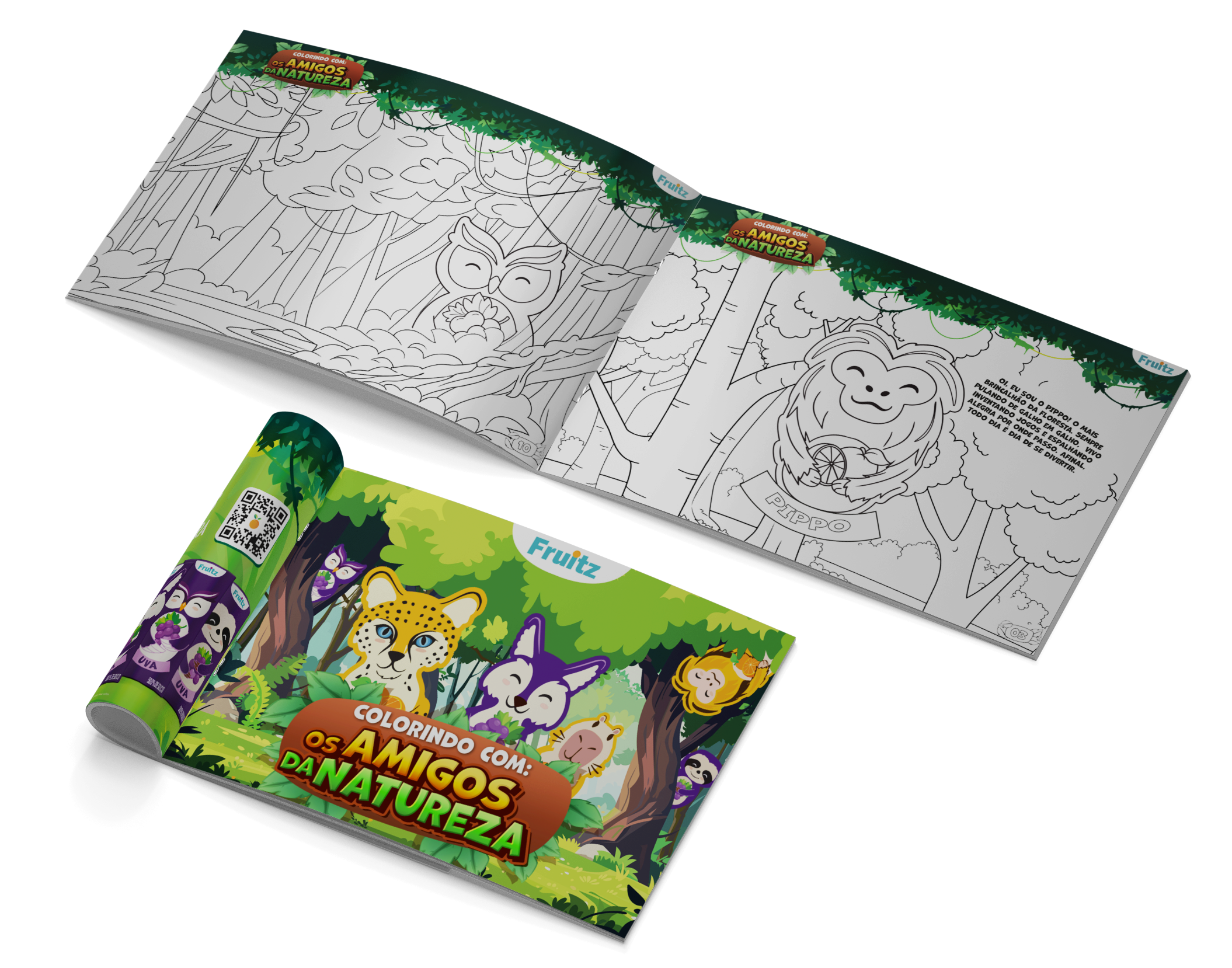 Preview do Livrinho para Colorir